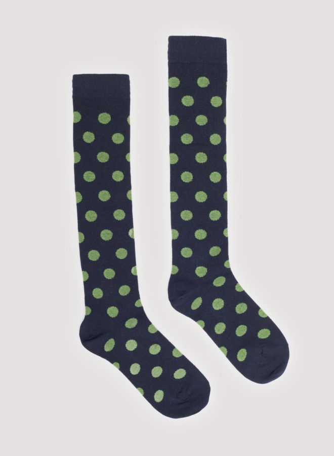 Nice Things - Polka Dots Socks - Navy