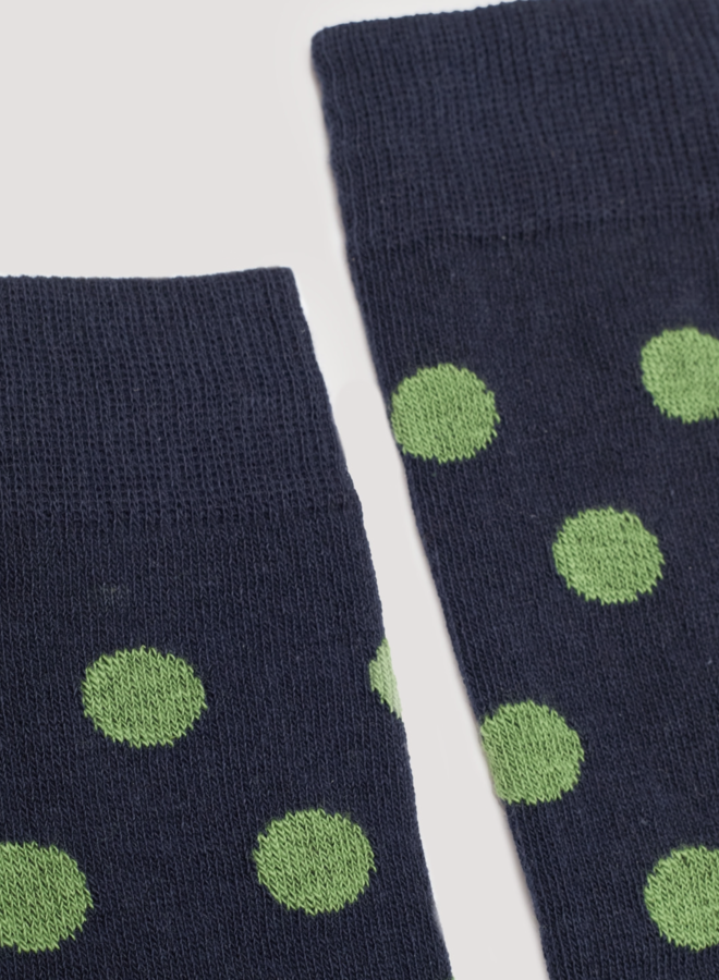 Nice Things - Polka Dots Socks - Navy