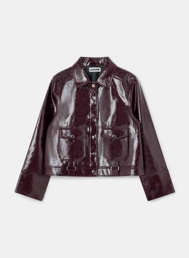 LAAGAM - Bruna Jacket - Plum