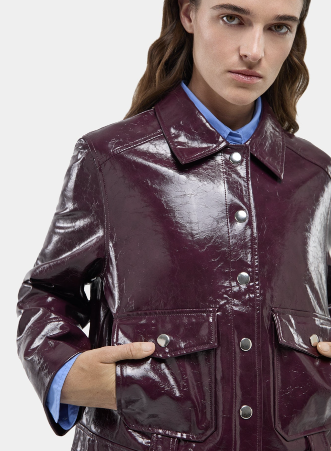 LAAGAM - Bruna Jacket - Plum