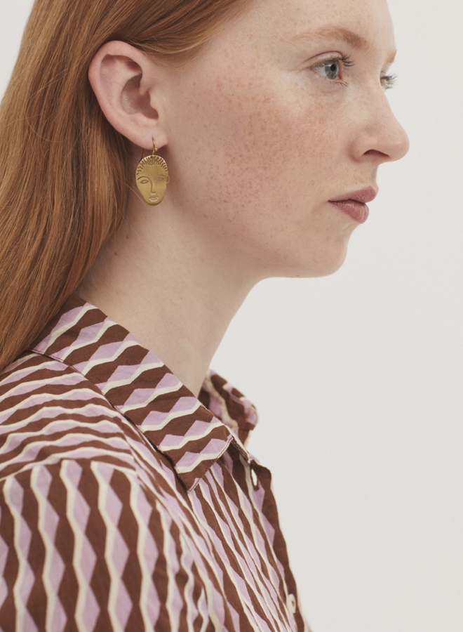 Nice Things - Muse Earrings - Yellow