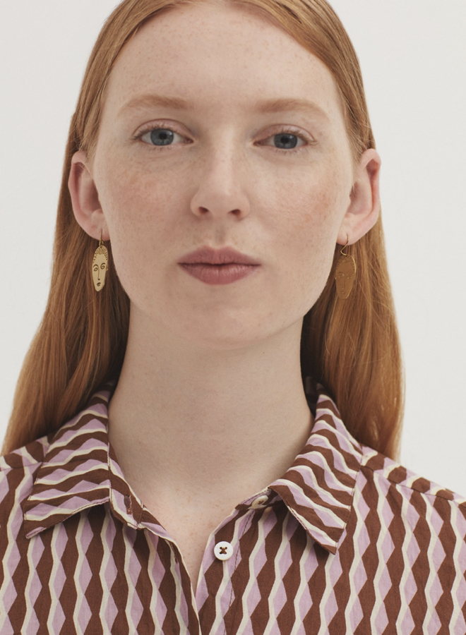 Nice Things - Muse Earrings - Yellow