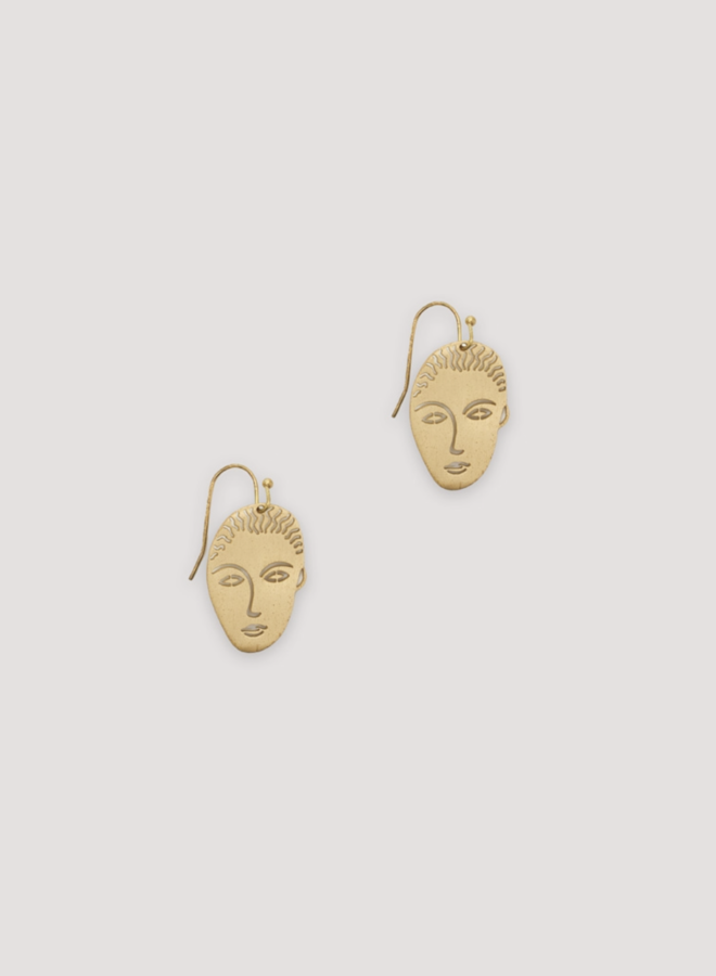 Nice Things - Muse Earrings - Yellow