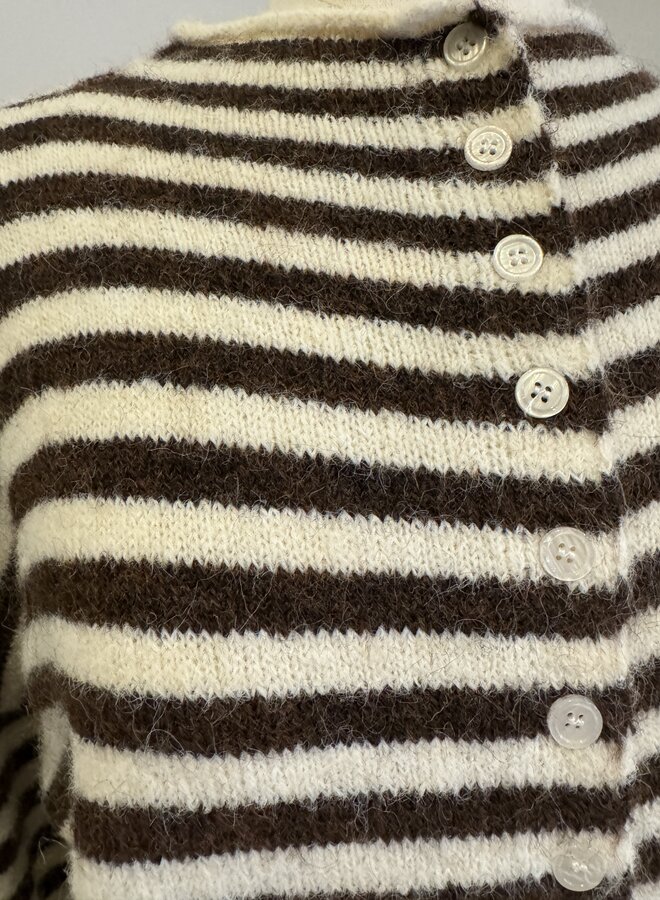 Cardigan Honey Bee - Marron et Beige (One Size)