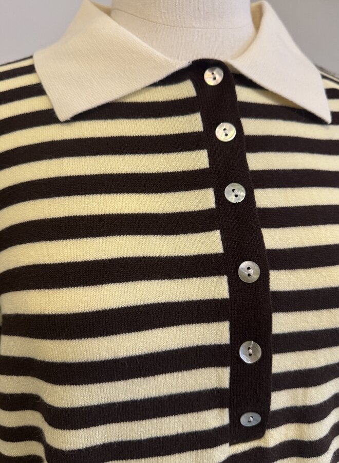 Pull Honey Bee - Marron et Jaune (One Size)