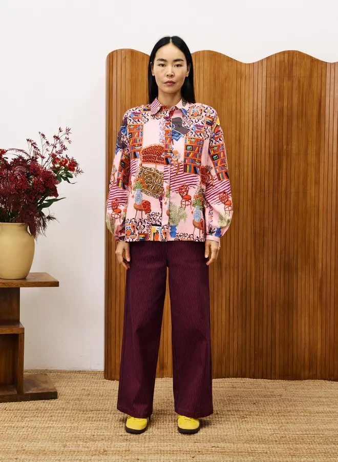 FRNCH - Chemise Gerbera - Salon Rose