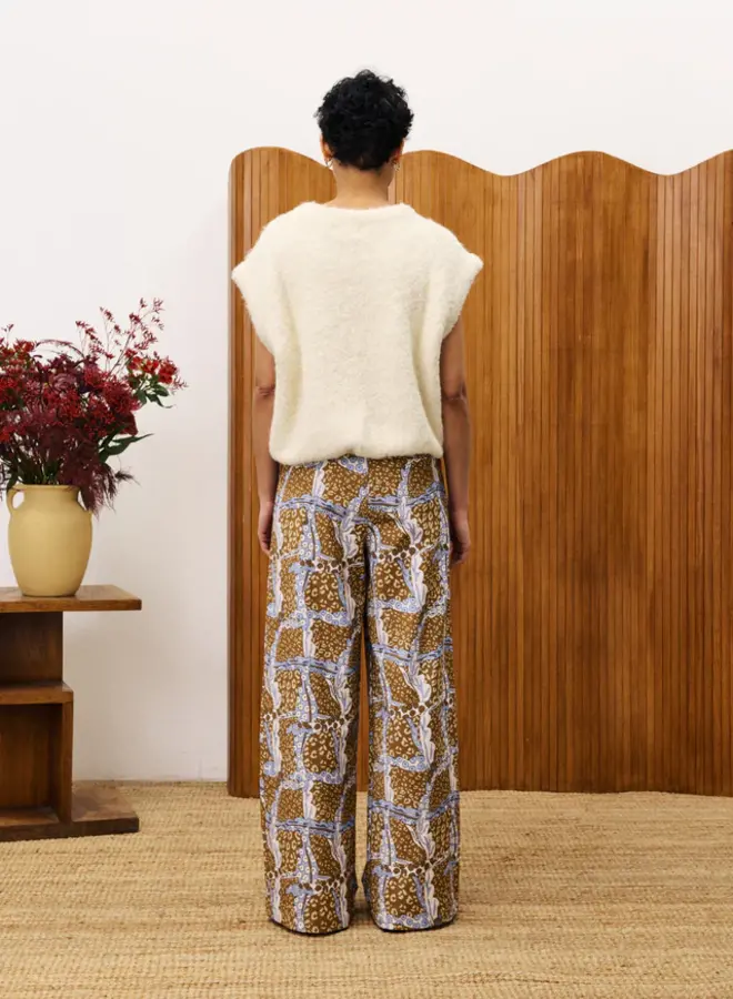 FRNCH - Pantalon Loki - Leo Ocre