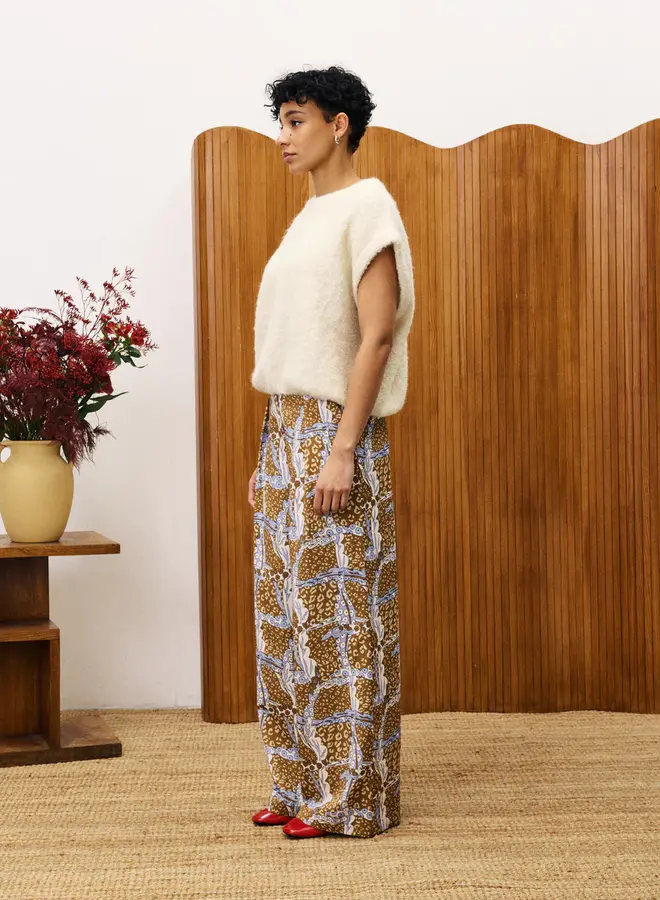 FRNCH - Pantalon Loki - Leo Ocre