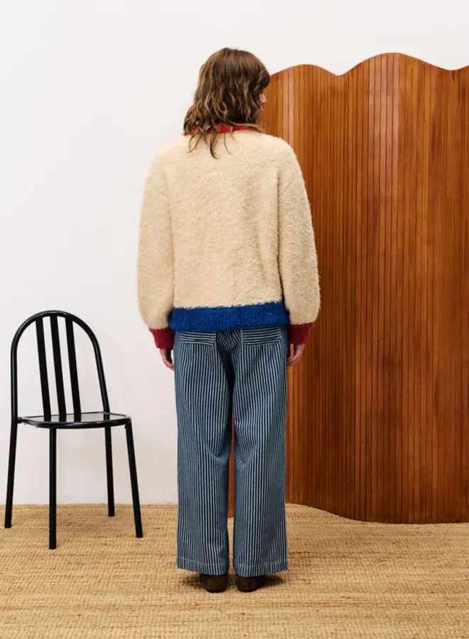 FRNCH - Cardigan Cyclamen - Creme