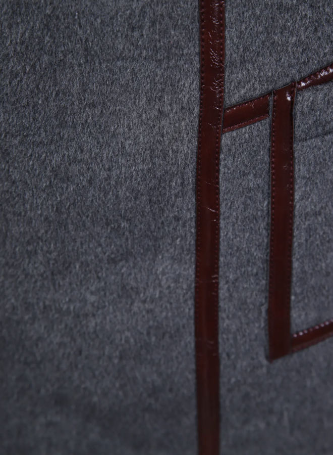 LAAGAM - Frankie Short Skirt - Grey