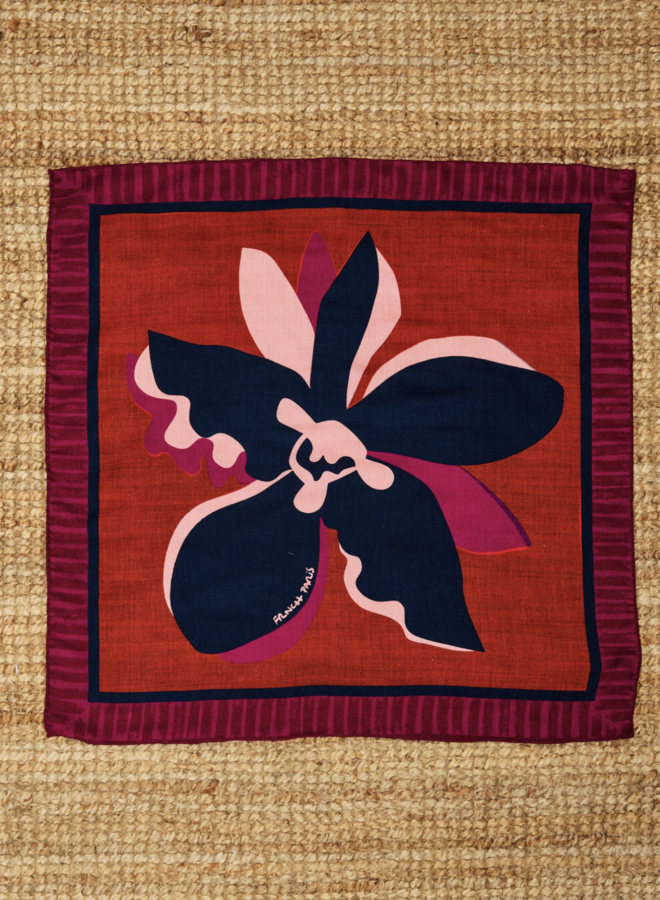 FRNCH - Foulard Tanaisie - Geo Flowers