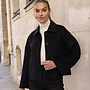 Manteau Short Wool Coat - Noir