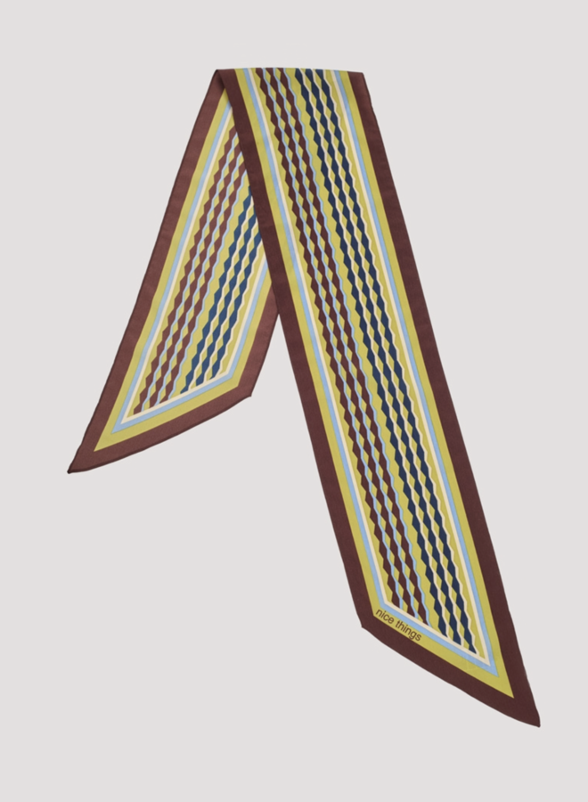 Nice Things - "Endless Colum" Foulard - Intense Yellow