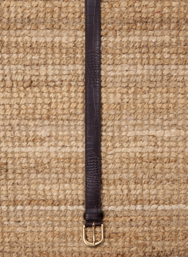 FRNCH - Ceinture Maurois - Marron Glace