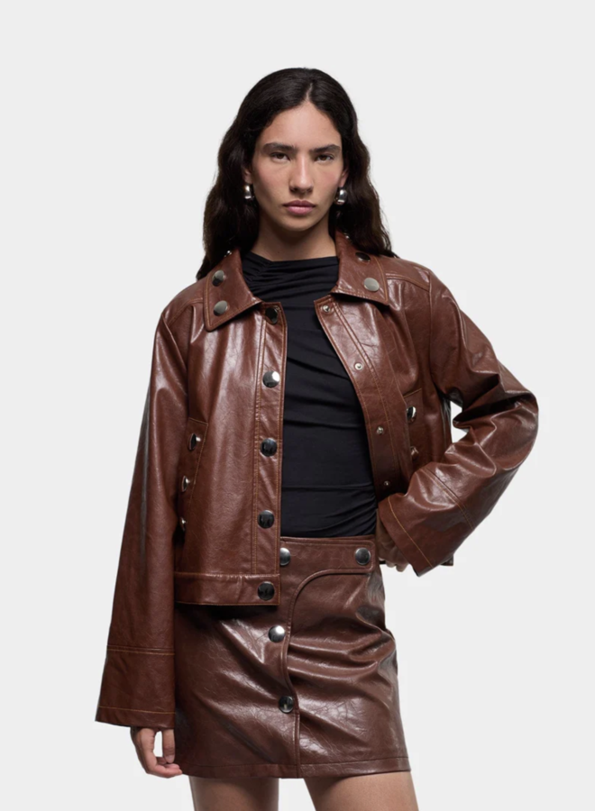 LAAGAM - Shirley Jacket - Brown