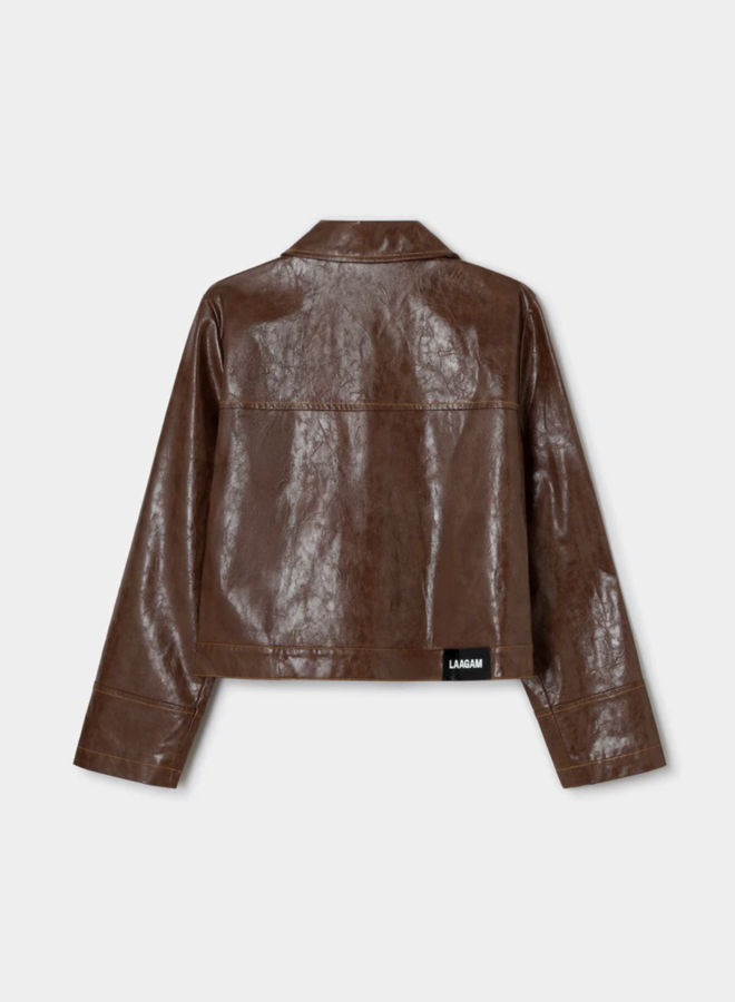 LAAGAM - Shirley Jacket - Brown