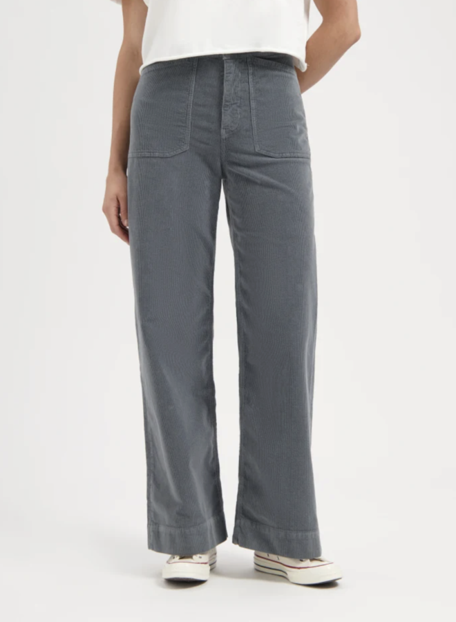 Kuyichi - Farrah Worker Corduroy - Cloud Blue