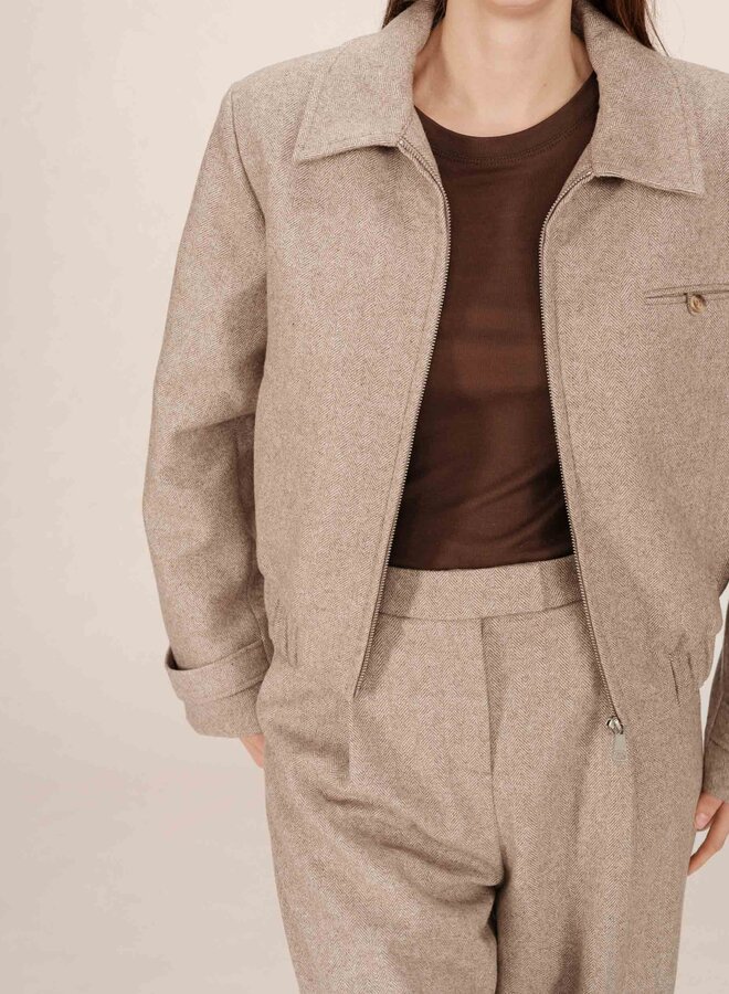 G&M - Manteau Tiffany - Grege