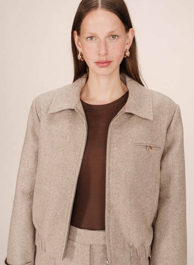 G&M - Manteau Tiffany - Grege