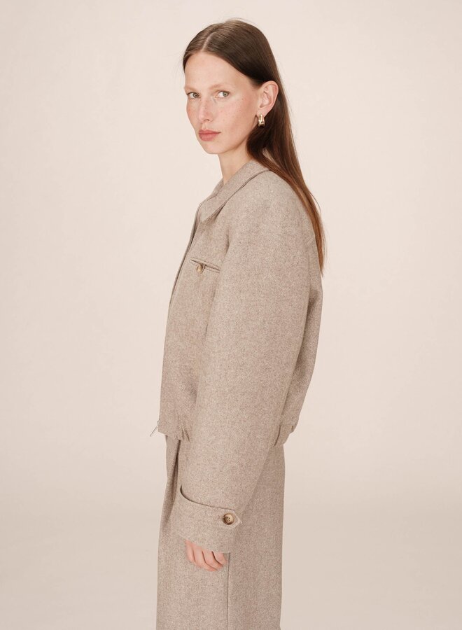 G&M - Manteau Tiffany - Grege