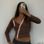 Susmie's - Ella Brown Top (One Size)