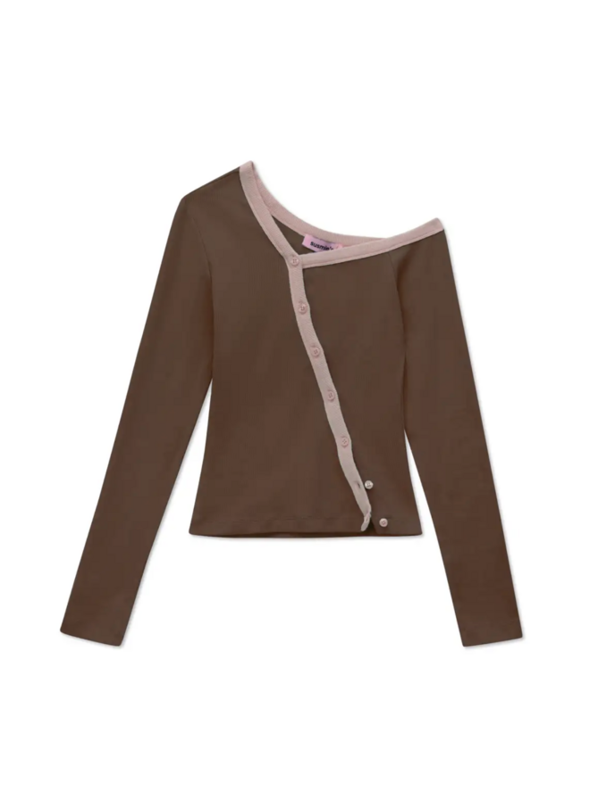 Susmie's - Ella Brown Top (One Size)