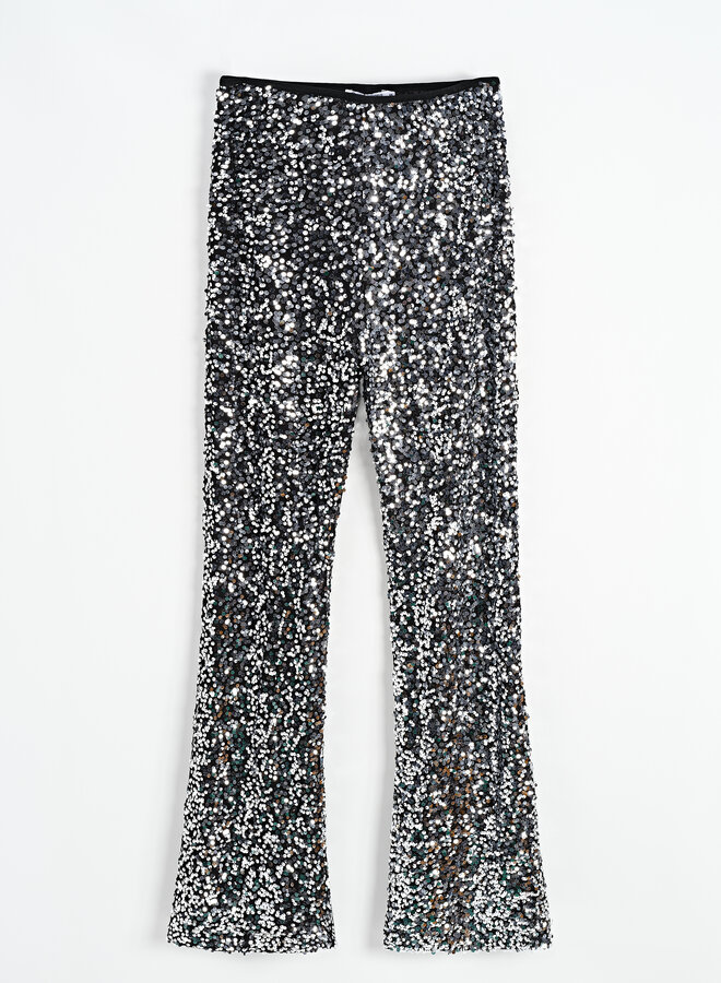 Pantalon Paillettes - Argent