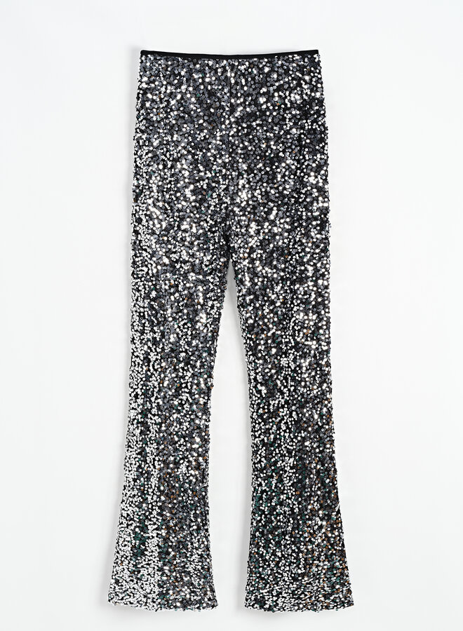 Pantalon Paillettes - Argent