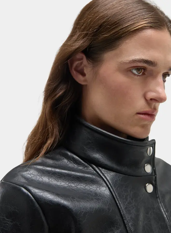 LAAGAM - Berghain Black Long Jacket