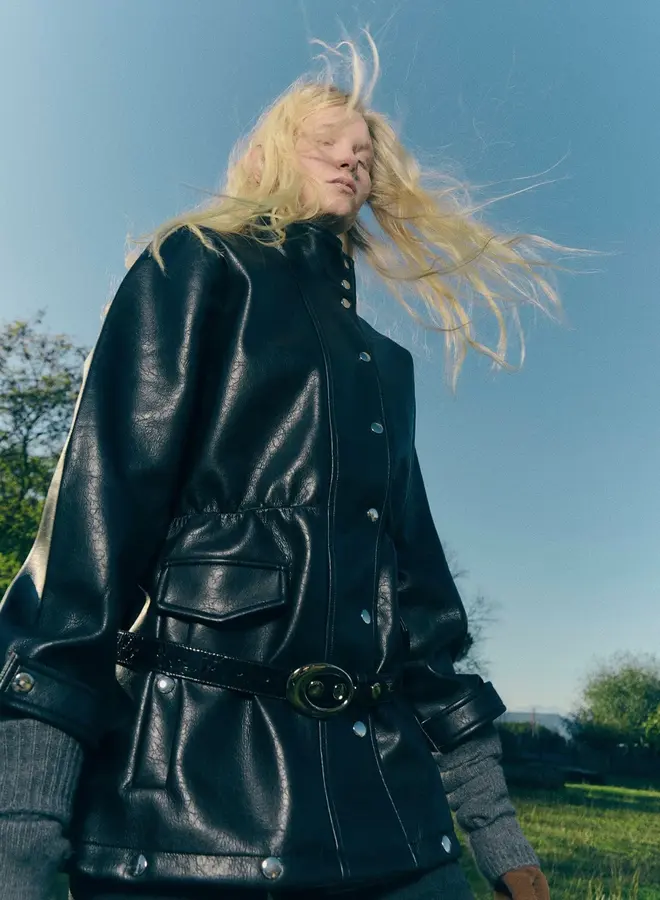 LAAGAM - Berghain Black Long Jacket