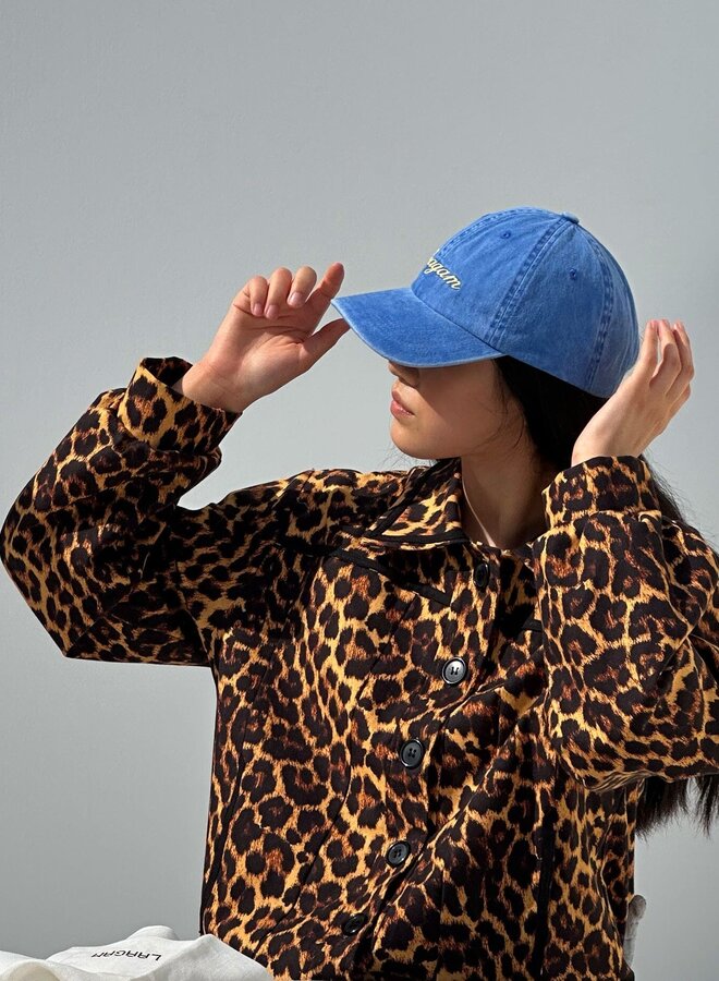 LAAGAM - Blue Embroidered Logo Cap