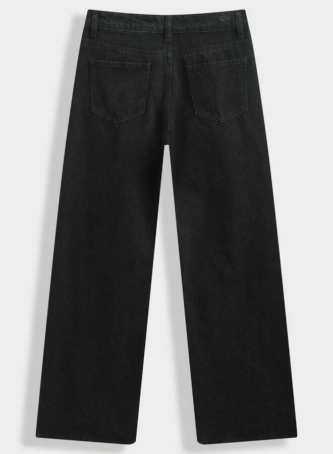 Studded Jeans - Noir