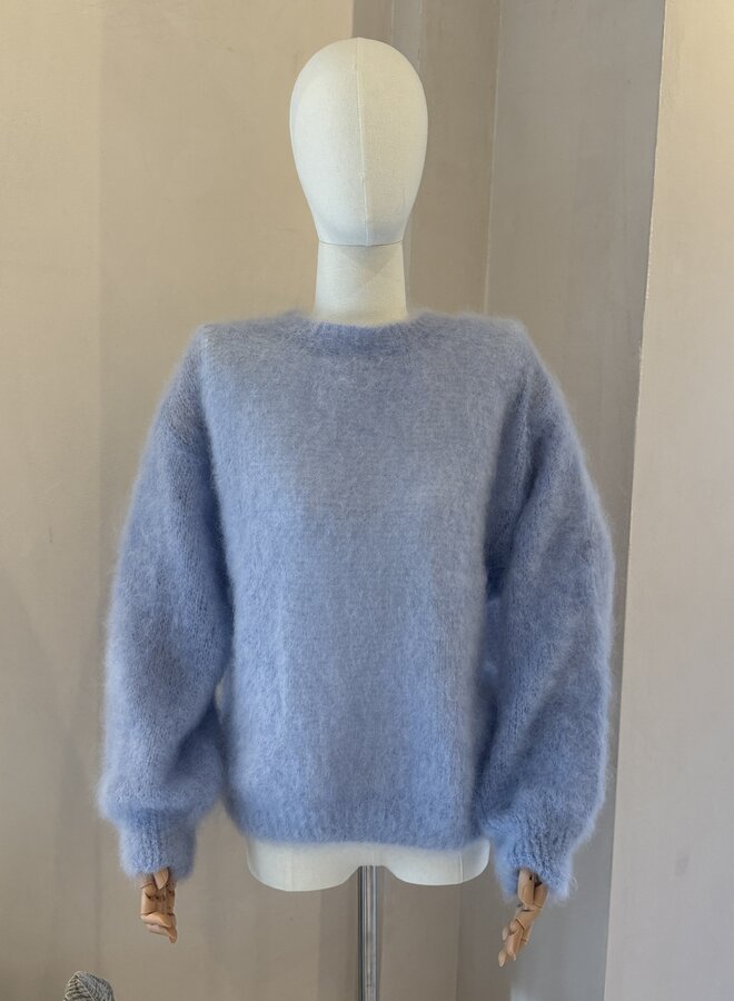Pull Lucy Mohair - Baby Blue (One Size)