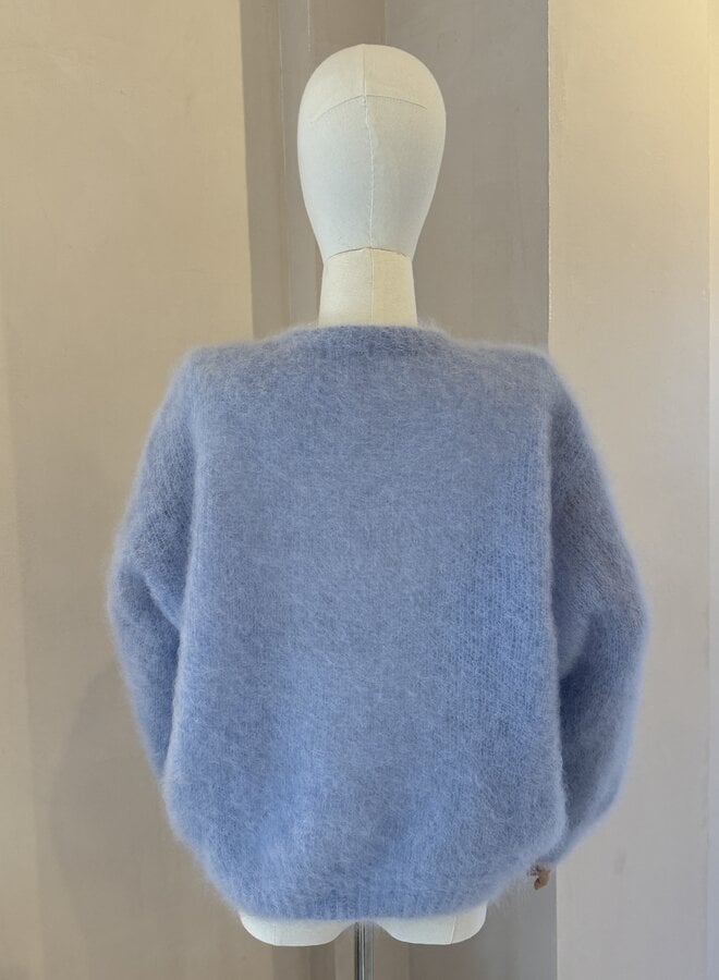 Pull Lucy Mohair - Baby Blue (One Size)