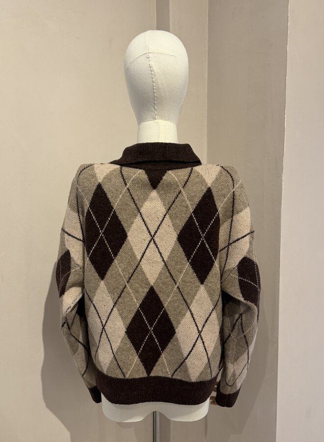 I Love My Grandpa Pull - Marron