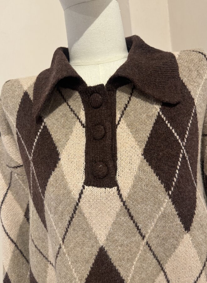 I Love My Grandpa Pull - Marron