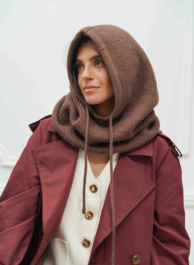 Balaclava Hiba - Marron