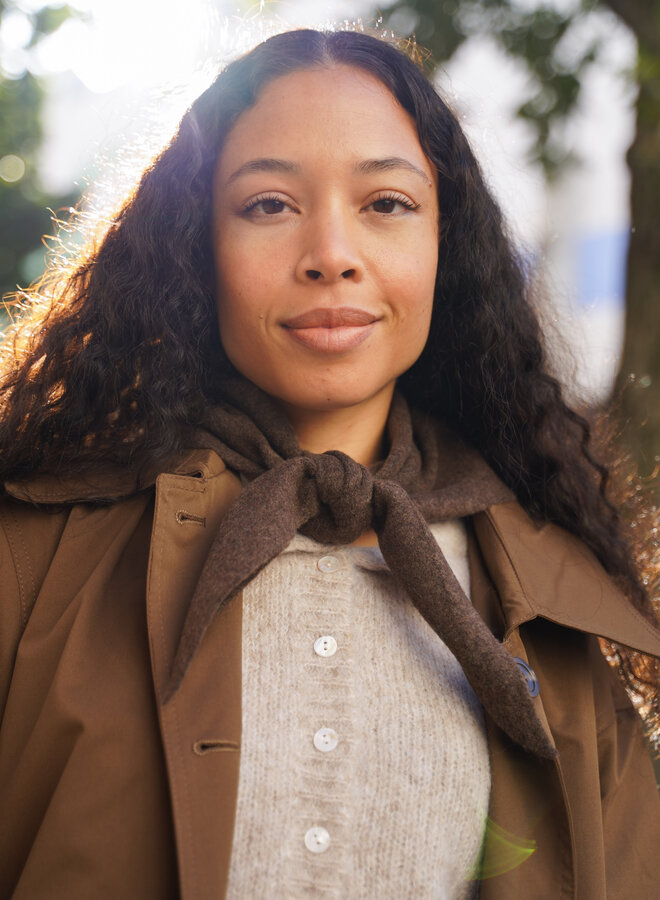 Scarf Billie - Marron