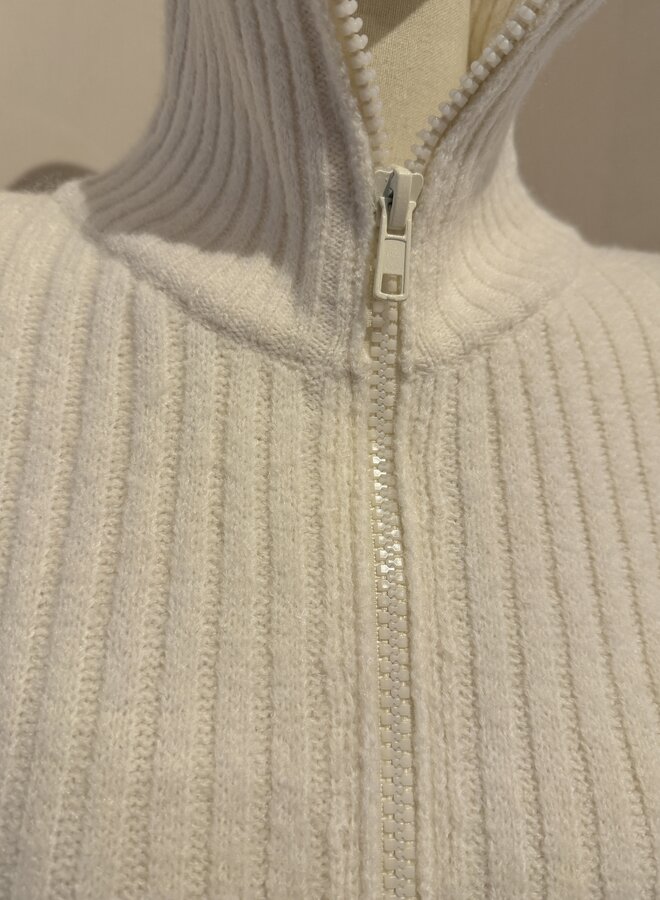 The Holiday Zip Pull - Ecru (One Size)