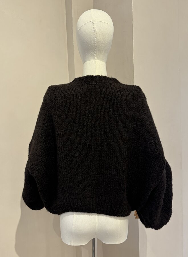 Pull Lucy - Marron Fonce (One Size)