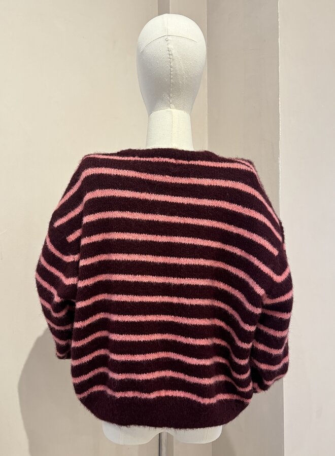 Sweet Like Honey Baby - Bordeaux et Rose (One Size)