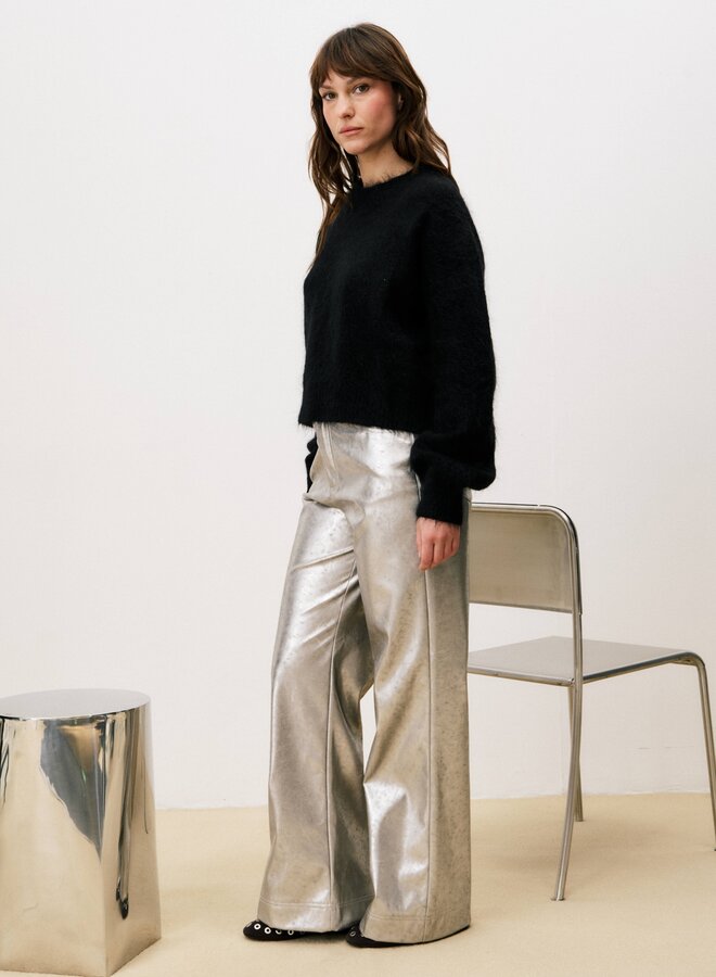 FRNCH - Pantalon Crystalle - Argente