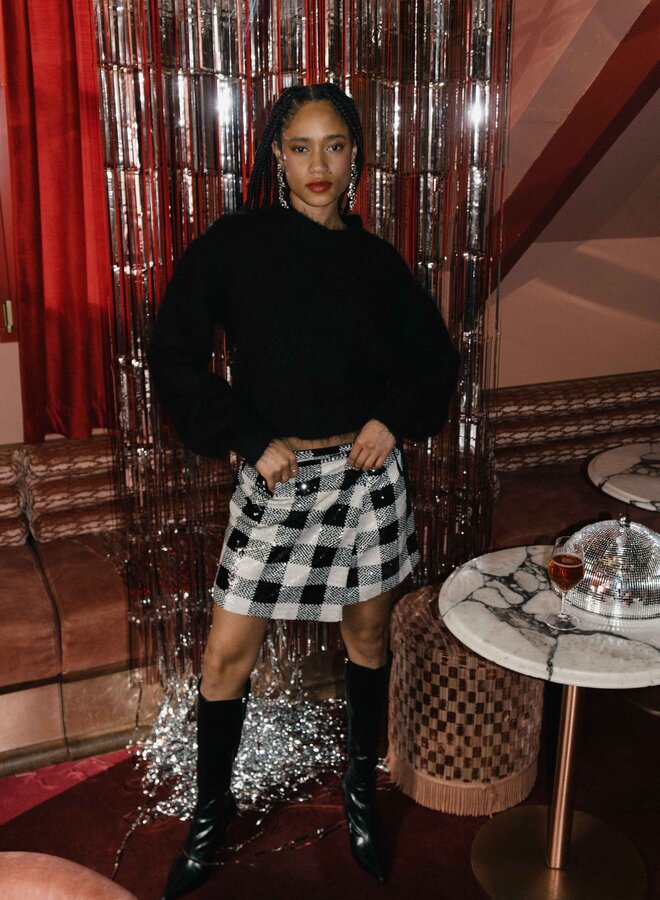 FRNCH - Jupe Summer - Noir