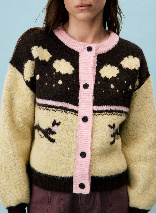 FRNCH - Cardigan Barret - Beige