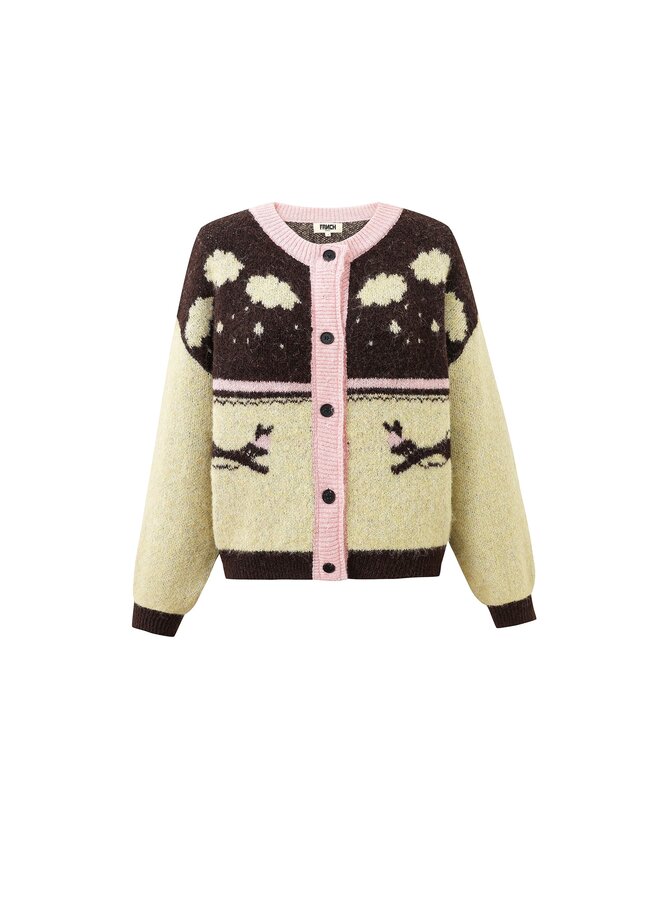 FRNCH - Cardigan Barret - Beige