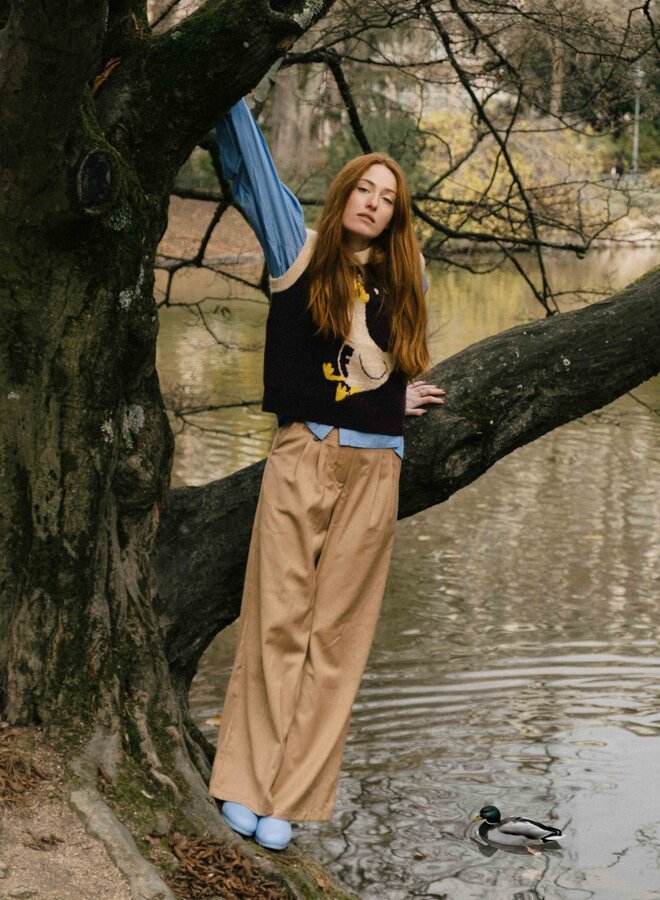 FRNCH - Pantalon Apollon - Beige