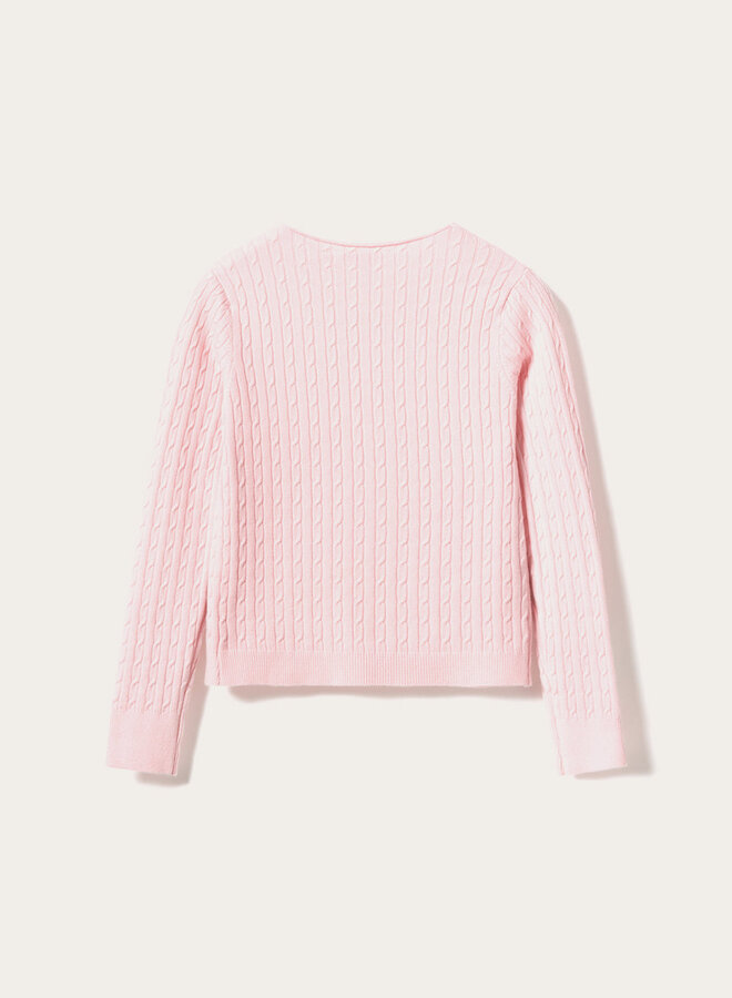 Noella - N-Laliah Knit Cardigan - Baby Pink