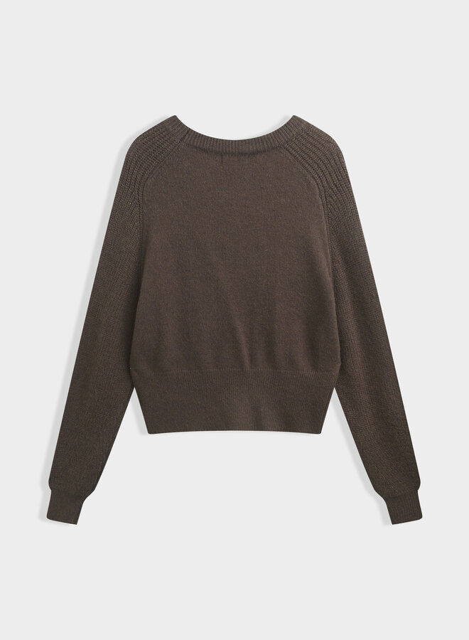Pull Marie - Marron
