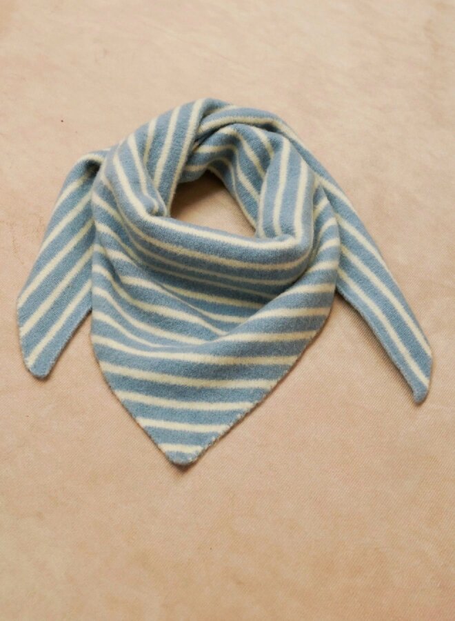 Scarf Billie Stripes - Bleu Clair et Ecru