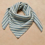 Scarf Billie Stripes - Bleu Clair et Ecru